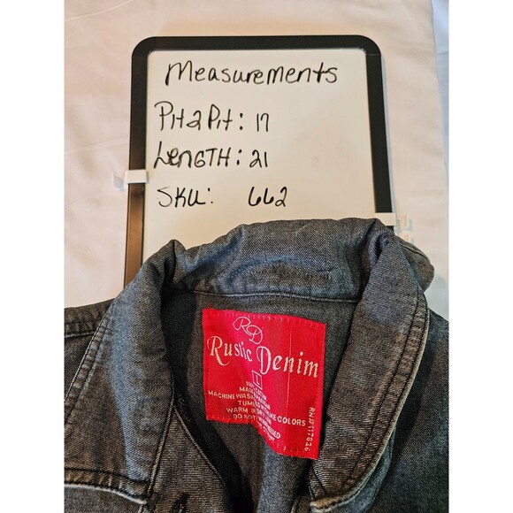 Rustic Denim Women’s Medium Jacket - Picture 7 of 7
